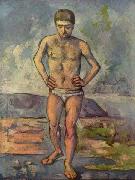Paul Cezanne Bather oil painting on canvas